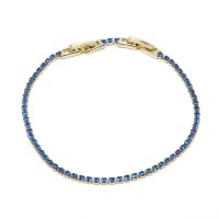 Браслет XUPING Gold "синій" (17 + 2 х 0.2 см.) 514926