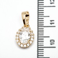 Кулони XUPING Gold (Ø 1 х 0.7 см.) 515466 Кулони XUPING Gold (Ø 1 х 0.7 см.) 515466