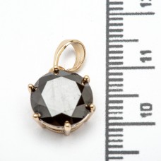 Кулони XUPING Gold "чорний" (Ø 1 см.) 515465 Кулони XUPING Gold "чорний" (Ø 1 см.) 515465