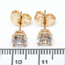 Сережки XUPING Gold (Ø 0.7 см.) 515447