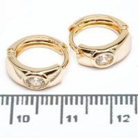 Сережки XUPING Gold (Ø 1.1 см.) 515444 Сережки XUPING Gold (Ø 1.1 см.) 515444
