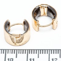 Сережки XUPING Gold (Ø 1.2 х 0.7 см.) 515442 Сережки XUPING Gold (Ø 1.2 х 0.7 см.) 515442