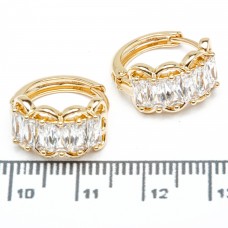 Сережки XUPING Gold (Ø 1.5 х 0.9 см.) 515437