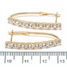 Сережки XUPING Gold (3.2 х 0.4 см.) 515432
