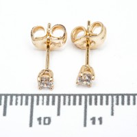 Сережки XUPING Gold (Ø 0.3 см.) 515430 Сережки XUPING Gold (Ø 0.3 см.) 515430
