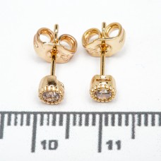 Сережки XUPING Gold (Ø 0.4 см.) 515429