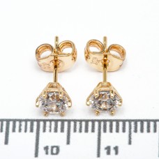 Сережки XUPING Gold (Ø 0.5 см.) 515427