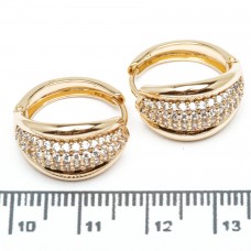 Сережки XUPING Gold (Ø 1.7 х 0.9 см.) 515413