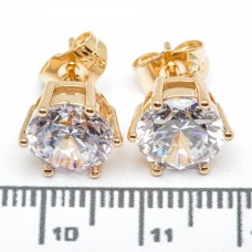 Сережки XUPING Gold (Ø 1 см.) 515380