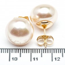 Сережки XUPING Gold "пудровий" (Ø 1.3 см.) 515378