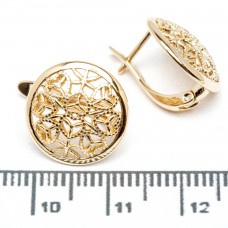 Сережки XUPING Gold (Ø 1.4 см.) 515377