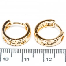 Сережки XUPING Gold (Ø 1.4 х 0.4 см.) 515376