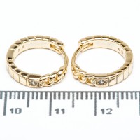 Сережки XUPING Gold (Ø 1.5 см.) 515373 Сережки XUPING Gold (Ø 1.5 см.) 515373