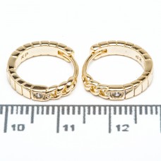 Сережки XUPING Gold (Ø 1.5 см.) 515373