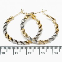 Сережки XUPING Gold (Ø 3 см.) 515370 Сережки XUPING Gold (Ø 3 см.) 515370
