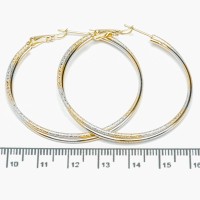 Сережки XUPING Gold (Ø 4.5 см.) 515369 Сережки XUPING Gold (Ø 4.5 см.) 515369