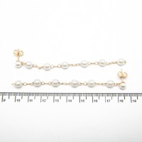 Сережки XUPING Gold (д. 9 х 0.5 см.) 515360 Сережки XUPING Gold (д. 9 х 0.5 см.) 515360