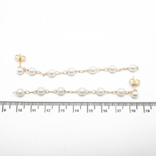 Сережки XUPING Gold (д. 9 х 0.5 см.) 515360