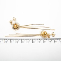 Сережки XUPING Gold (д. 9 см.) 515359 Сережки XUPING Gold (д. 9 см.) 515359