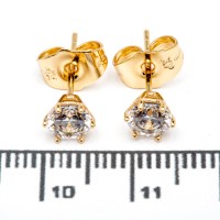 Сережки XUPING Gold "Ø 0.6 см." 515346 Сережки XUPING Gold "Ø 0.6 см." 515346