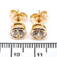 Сережки XUPING Gold "Ø 0.7 см." 515343 Сережки XUPING Gold "Ø 0.7 см." 515343