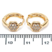 Сережки XUPING Gold "Ø 1.3 см." 515333 Сережки XUPING Gold "Ø 1.3 см." 515333