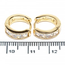 Сережки XUPING Gold "Ø 1.4 х 0.4 см." 515330