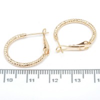 Сережки XUPING Gold "Ø 2 х 0.2 см." 515316 Сережки XUPING Gold "Ø 2 х 0.2 см." 515316
