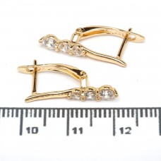 Сережки XUPING Gold "Ø 2 х 0.4 см." 515310