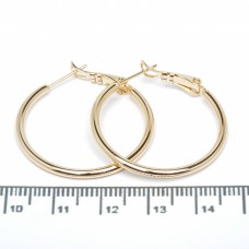 Сережки XUPING Gold "Ø 2.9 х 0.2 см." 515301