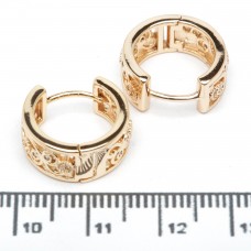 Сережки XUPING Gold (Ø 1.5 х 0.7 см.) 515233