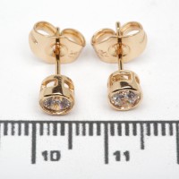 Сережки XUPING Gold (Ø 0.5 см.) 515227 Сережки XUPING Gold (Ø 0.5 см.) 515227