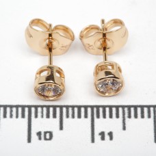 Сережки XUPING Gold (Ø 0.5 см.) 515227