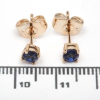 Сережки XUPING Gold "синій" (Ø 0.4 см.) 515226 Сережки XUPING Gold "синій" (Ø 0.4 см.) 515226