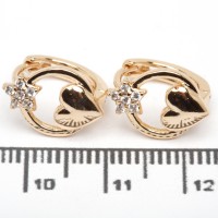 Сережки XUPING Gold (1 х 1.2 см.) 515225