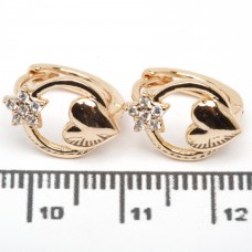 Сережки XUPING Gold (1 х 1.2 см.) 515225