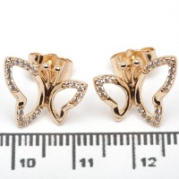 Сережки XUPING Gold (1.5 х 1.4 см.) 515223 Сережки XUPING Gold (1.5 х 1.4 см.) 515223