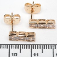 Сережки XUPING Gold (1.3 х 0.4 см.) 515221 Сережки XUPING Gold (1.3 х 0.4 см.) 515221