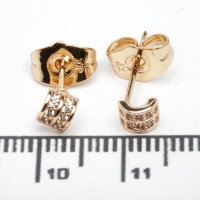 Сережки XUPING Gold (Ø 0.4 см.) 515169 Сережки XUPING Gold (Ø 0.4 см.) 515169