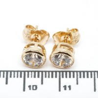 Сережки XUPING Gold (Ø 0.8 см.) 515165 Сережки XUPING Gold (Ø 0.8 см.) 515165