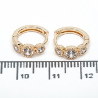 Сережки XUPING Gold (Ø 1.3 см.) 515159 Сережки XUPING Gold (Ø 1.3 см.) 515159