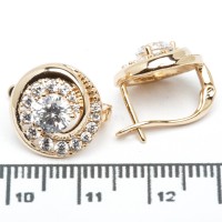 Сережки XUPING Gold (Ø 1.5 см.) 515156 Сережки XUPING Gold (Ø 1.5 см.) 515156