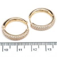 Сережки XUPING Gold (Ø 2 х 0.5 см.) 515149 Сережки XUPING Gold (Ø 2 х 0.5 см.) 515149