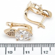 Сережки XUPING Gold (2.4 х 0.4 см.) 515145