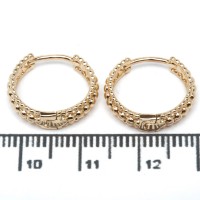 Сережки XUPING Gold (Ø 1.6 х 0.4 см.) 515092