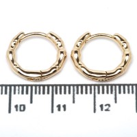 Сережки XUPING Gold (Ø 1.5 х 0.25 см.) 515091