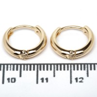Сережки XUPING Gold (Ø 1.4 х 0.2 см.) 515088