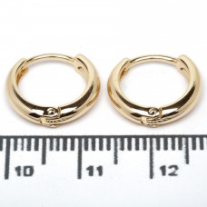 Сережки XUPING Gold (Ø 1.4 х 0.2 см.) 515088