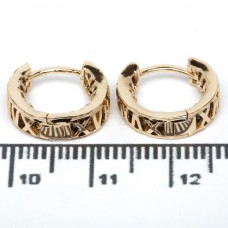 Сережки XUPING Gold (Ø 1.3 х 0.3 см.) 515087