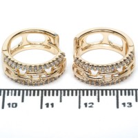 Сережки XUPING Gold (Ø 1.8 х 0.8 см.) 515073